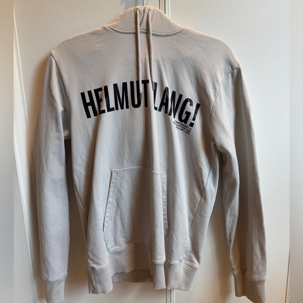 Helmut Lang Hoodie - M - Light Beige - Unisex